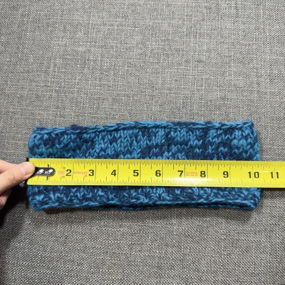 Katmandu Trading Co Women's Headband Wool Fleece Blue Knit ONE SIZE